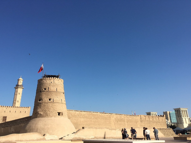 Al Fahidi Historical District on a Dubai city tour with Homeland Travel Agency